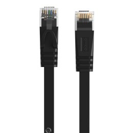 Płaski kabel sieciowy Ethernet Orico, RJ45, Cat.6, 10m (czarny)