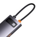Hub 8w1 Baseus StarJoy Series, USB-C do HDMI + 3 x USB 3.1 + USB-C PD + RJ45 + microSD/SD