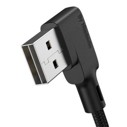 Kabel USB do Lightning, Mcdodo CA-7300, kątowy, 1.8m (czarny)