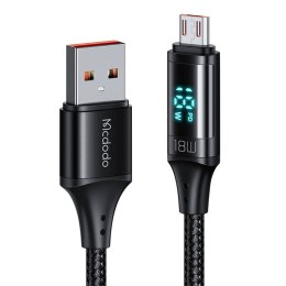 Kabel USB do Micro USB Mcdodo CA-1070, 3A, 1.2m (czarny)