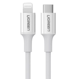 Kabel Lightning do USB-C UGREEN 3A US171, 2m (biały)