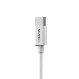 Kabel USB do USB-C Romoss CB308 3A, 1m (biały)