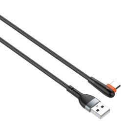 Kabel USB do USB-C LDNIO LS561, 2.4A, 1m (czarny)