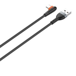 Kabel USB do USB-C LDNIO LS561, 2.4A, 1m (czarny)
