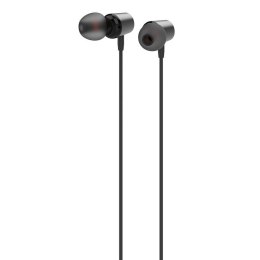 Słuchawki dokanałowe przewodowe LDNIO HP03, jack 3.5mm (czarne)