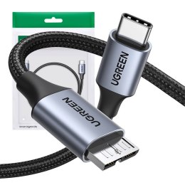 Kabel USB-C do Micro USB UGREEN 15232, 1m (gwiezdna szarość)