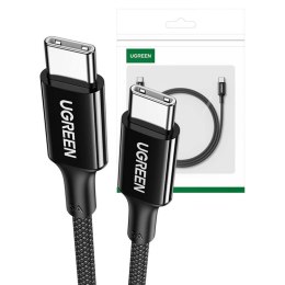 Kabel USB-C do USB-C UGREEN 15276, 1,5m (czarny)