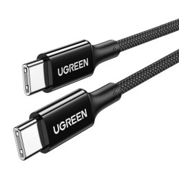 Kabel USB-C do USB-C UGREEN 15276, 1,5m (czarny)