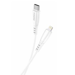 Kabel USB do Lightning Foneng X75, 3A, 1m (biały)
