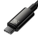 Kabel USB-C do USB-C Baseus Tungsten Gold 240W 2 m (czarny)