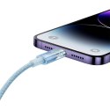 Kabel szybko ładujący Baseus Explorer USB do Lightning 2.4A 1M (niebieski)
