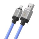 Kabel szybko ładujący Baseus USB-A do Lightning CoolPlay Series 2m, 2.4A (niebieski)