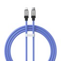 Kabel szybko ładujący Baseus USB-C do Lightning CoolPlay Series 20W 1m (fioletowy)