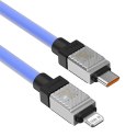 Kabel szybko ładujący Baseus USB-C do Lightning CoolPlay Series 20W 1m (fioletowy)
