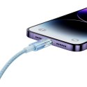 Kabel szybko ładujący Baseus USB-C do Lightning Explorer Series 1m, 20W (niebieski)