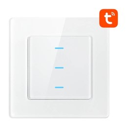 Dotykowy Włącznik Światła WiFi Avatto N-TS10-W3 Potrójny TUYA (biały)