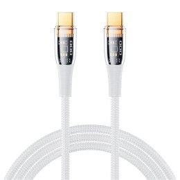 Kabel USB-C do USB-C Remax Explore, RC-C062, 1,2m, 100W, (biały)