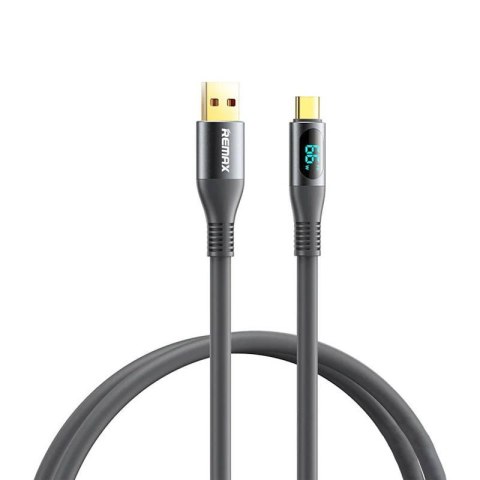 Kabel USB do USB-C REMAX Zisee, RC-030, 66W, 1,2m (szary)