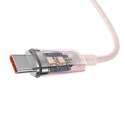 Kabel szybkiego ładowania Baseus USB do USB-C 6A,1m (Różowy)