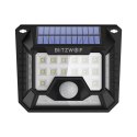 Zewnętrzna lampa solarna LED Blitzwolf BW-OLT3 z czujnikiem ruchu i zmierzchu, 1200mAh (2 sztuki)
