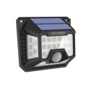 Zewnętrzna lampa solarna LED Blitzwolf BW-OLT3 z czujnikiem ruchu i zmierzchu, 1200mAh (2 sztuki)