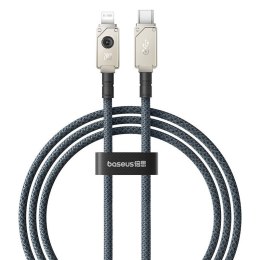 Kabel szybkiego ładowania Baseus USB C do IP 20A,1m (granatowy)