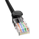 Kabel sieciowy Baseus Ethernet CAT5, 0,5m (czarny)