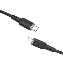 Kabel USB-C do Lightining Acefast C2-01, 30W, MFi, 1.2m (czarny)