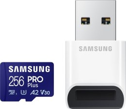 Karta pamięci Samsung PRO Plus micro SDXC 256 GB U3 A2 V30 (MB-MD256SB/WW)