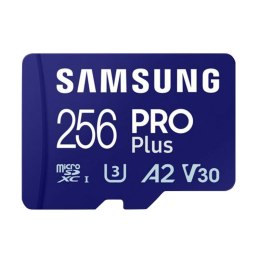 Karta pamięci Samsung PRO Plus micro SDXC 256 GB U3 A2 V30 (MB-MD256SB/WW)