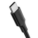Kabel USB-C do USB-C PD UGREEN Power Delivery 60W 1m (czarny)