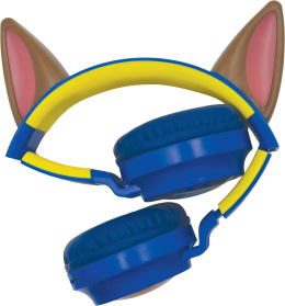 LEXIBOOK Słuchawki Bezprzewodowe Psi Patrol LED Bluetooth 5.0 Kocie Uszy