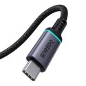 Przedłużenie kabla USB-C Baseus męski do żeński High Definition 10Gbps, 1m (czarny)
