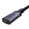 Przedłużenie kabla USB-C Baseus męski do żeński High Definition 10Gbps, 1m (czarny)