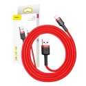 Kabel Lightning USB Baseus Cafule 2A 3m (czerwony)
