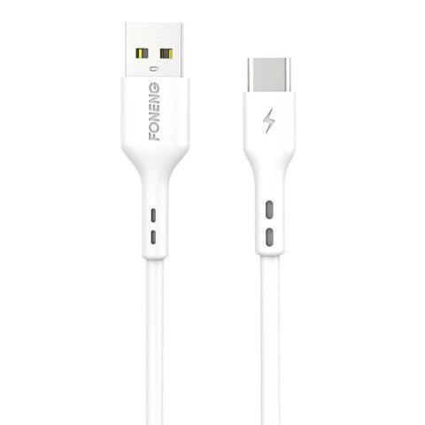 Kabel USB do USB-C Foneng X36, 3A, 1m (biały)