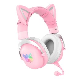 Słuchawki gamingowe ONIKUMA B20 Różowe