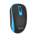 Bezprzewodowa mysz Havit MS626GT (czarno - niebieska)