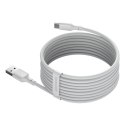 Kabel USB do USB-C Baseus Simple Wisdom, 40W, 5A, 1.5m (biały) 2szt.