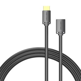 Kabel HDMI-A męski do HDMI-A żeński 4K HD PVC 1m Vention AHCBF (czarny)