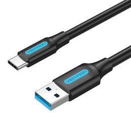 Kabel USB 3.0 A do USB-C Vention COZBH 2m czarny PVC