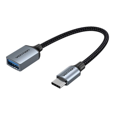 Kabel USB 3.0 C męski do USB żeński OTG 0,15m Vention CCXHB (szary)