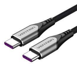 Kabel USB-C 2.0 do USB-C 5A Vention TAEHH Szary 2m