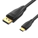 Kabel USB-C do DisplayPort 8K HD 1.5m Vention CGYBG (Czarny)