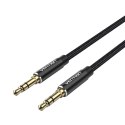 Kabel audio 3,5mm 1m Vention BAWBF Czarny