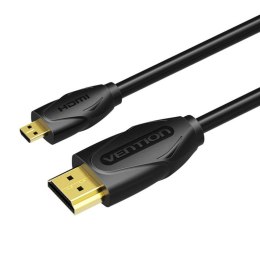 Kabel micro HDMI 1m Vention VAA-D03-B100 (Czarny)