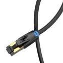 Kabel sieciowy kat.8 SFTP Vention IKABD 0,5m czarny