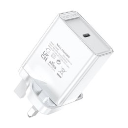 Ładowarka sieciowa USB-C Vention FADW0-UK (20 W) UK biała
