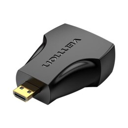 Adapter HDMI żeński do micro HDMI męski Vention AITB0 (czarny)
