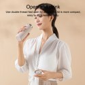 Czarny Kieszonkowy Termos na Herbatę Kawę Xiaomi Mija Stal Nierdzewna 350 ml Podkładka Antypoślizgowa